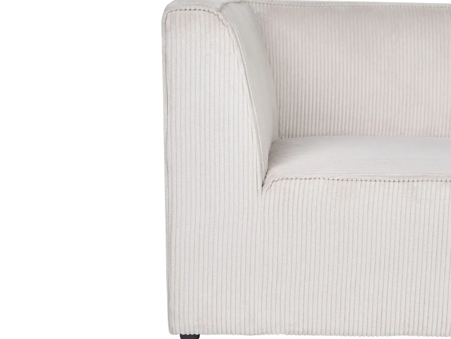 LEMVIG 2 personers Modulsofa Beige Fløjl