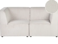 LEMVIG 2 personers Modulsofa Beige Fløjl