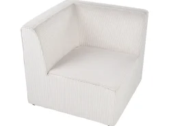 LEMVIG 3 personers Modulsofa Beige Fløjl