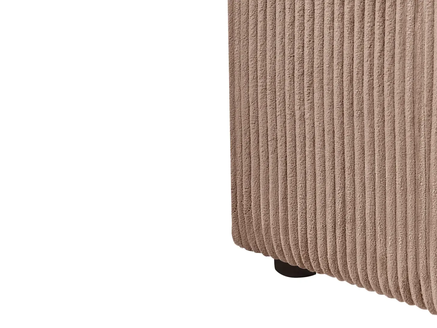 LEMVIG 3 personers Modulsofa Sand Beige Fløjl