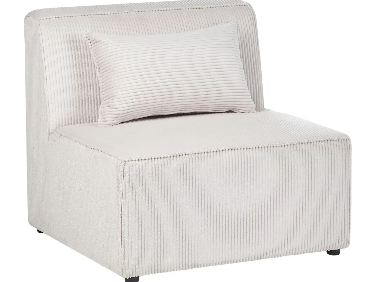 LEMVIG Stol Modul Beige Fløjl