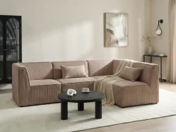 LEMVIG Stol Modul Sand Beige Fløjl