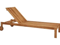 Liggestol BELLANO Akacietræ Brun