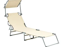 Liggestol FOLIGNO Metal Beige