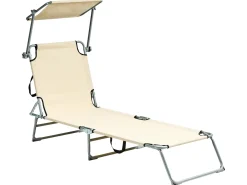 Liggestol FOLIGNO Metal Beige