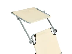 Liggestol FOLIGNO Metal Beige