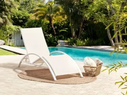 Liggestol GAETA Metal Beige