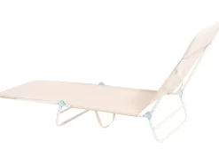 Liggestol KASTORIA Metal Beige