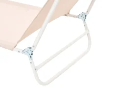 Liggestol KASTORIA Metal Beige