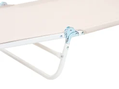 Liggestol KASTORIA Metal Beige
