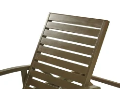 Liggestol med hynde AMANTEA PREMIUM II Akacietræ Lys Beige
