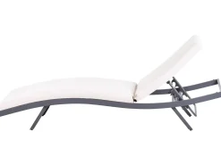 Liggestol med hynde AMELIA Metal Lys Beige