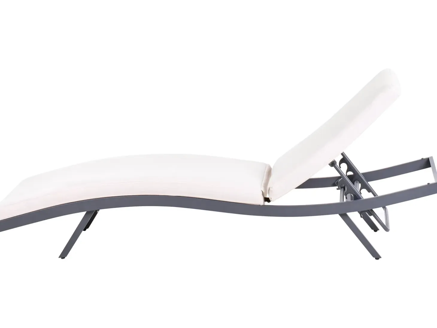 Liggestol med hynde AMELIA Metal Lys Beige