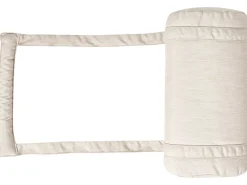 Liggestol med hynde BRESCIA PREMIUM Akacietræ Lys Beige