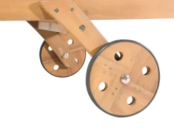 Liggestol med hynde CESANA PREMIUM Akacietræ Lys Beige