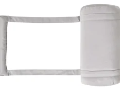 Liggestol med hynde JAVA PREMIUM Akacietræ Lysegrå