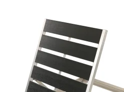 Liggestol NARDO Metal Sort/sølv