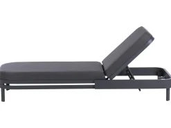 Liggestol NETTUNO Metal Grafit