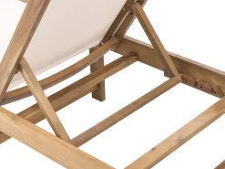 Liggestol PEDESINA Akacietræ Beige