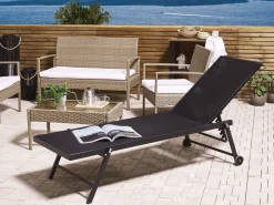 Liggestol PORTOFINO Metal Sort