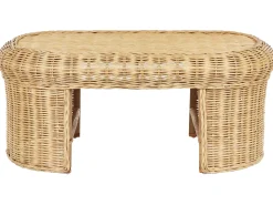 LIVADEIA 5 personers Loungesæt med bord Naturlig Rattan