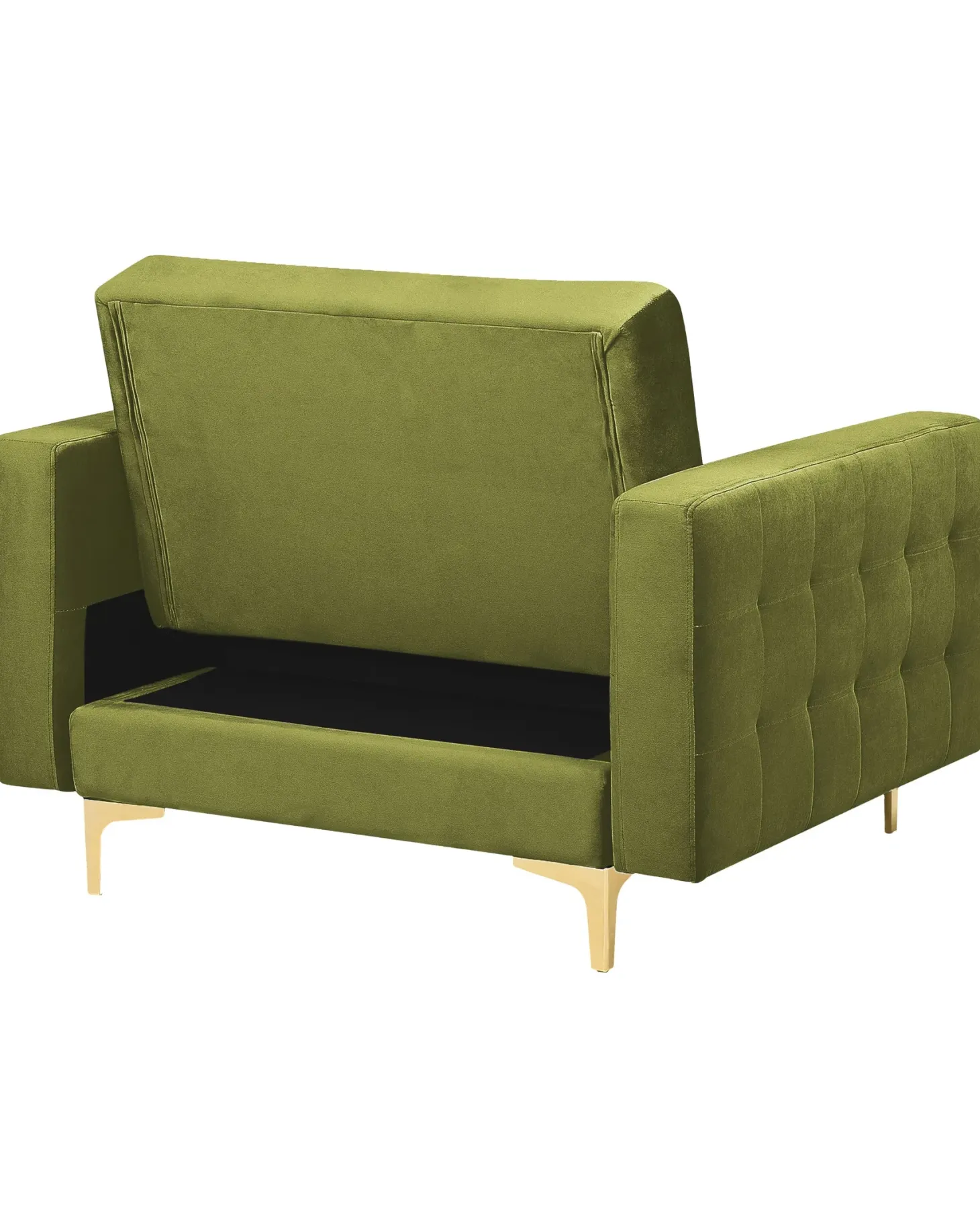 Lænestol ABERDEEN Velour Grøn