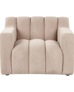 Lænestol AGERUP Boucle Beige