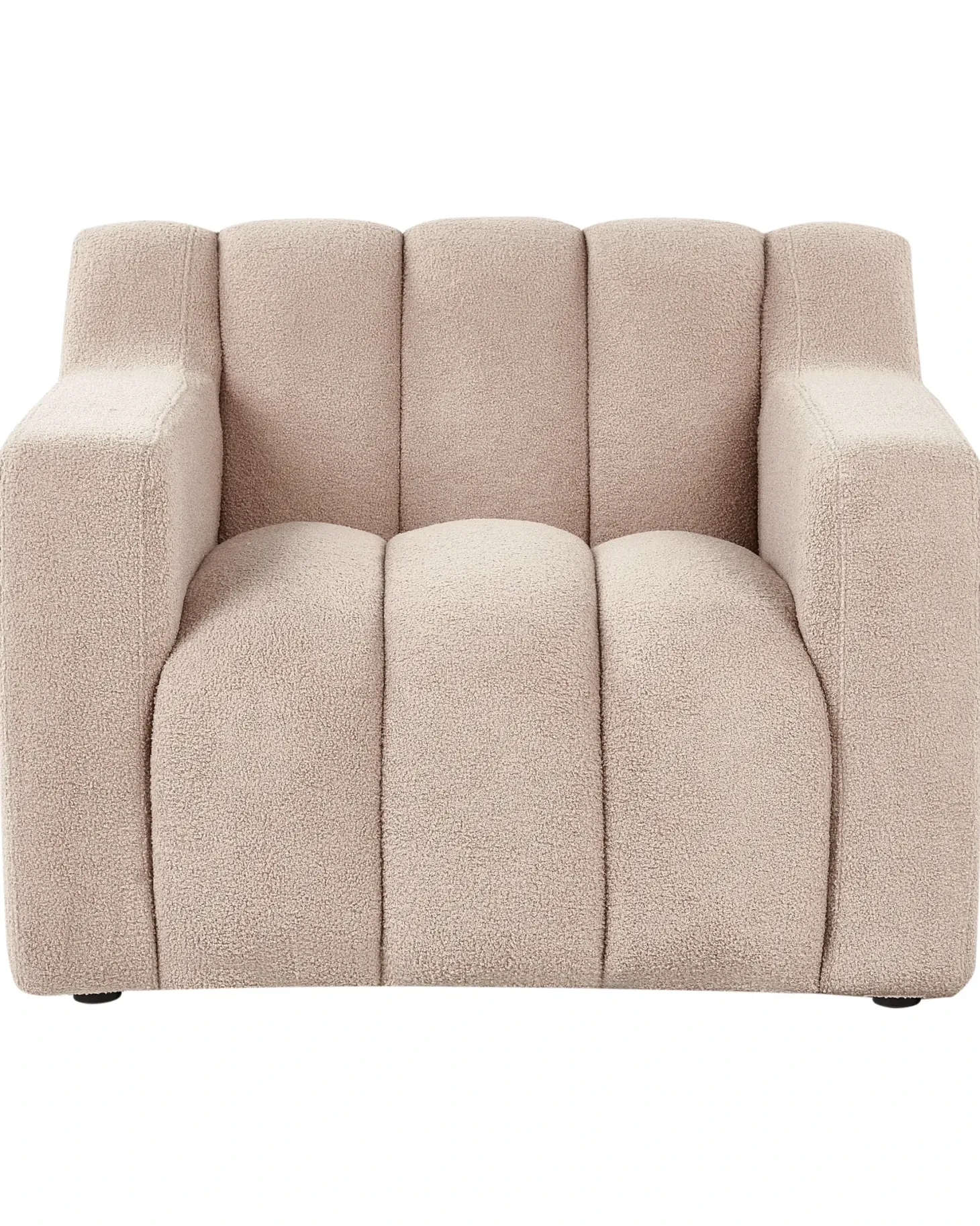 Lænestol AGERUP Boucle Beige