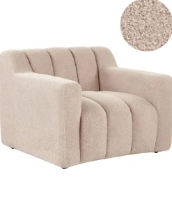Lænestol AGERUP Boucle Beige