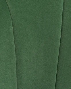 Lænestol ALBY Velour Mørkegrøn