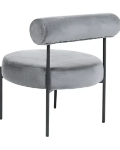 Lænestol ALPHA Velour Grå
