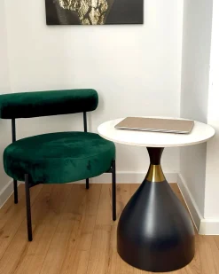 Lænestol ALPHA Velour Smaragdgrøn