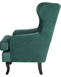 Lænestol ALTA Velour Mørkegrøn