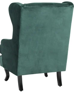 Lænestol ALTA Velour Mørkegrøn