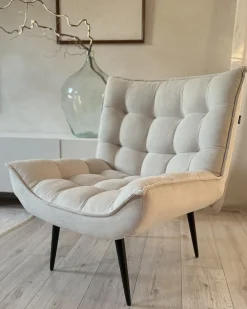 Lænestol ALVESTA Lys Beige