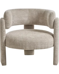 Lænestol BUREA Chenille Lys Beige
