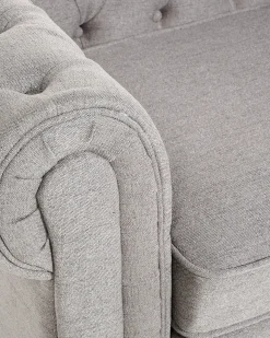 Lænestol CHESTERFIELD Lysegrå