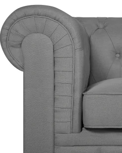 Lænestol CHESTERFIELD Lysegrå