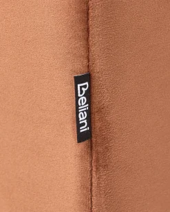Lænestol CHESTERFIELD Velour Guldbrun