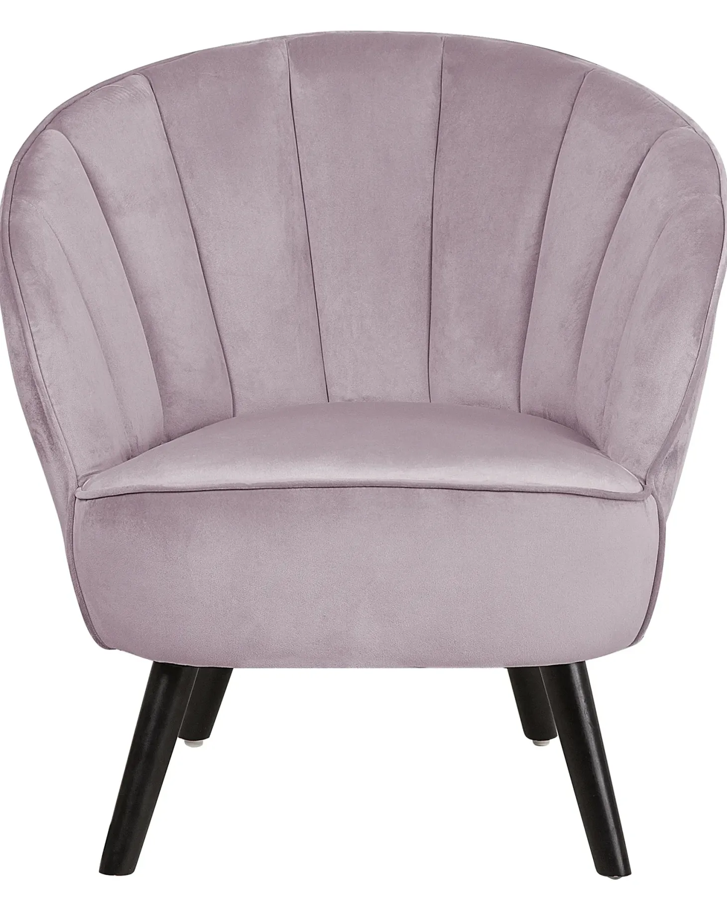 Lænestol DALA Velour Lyserød