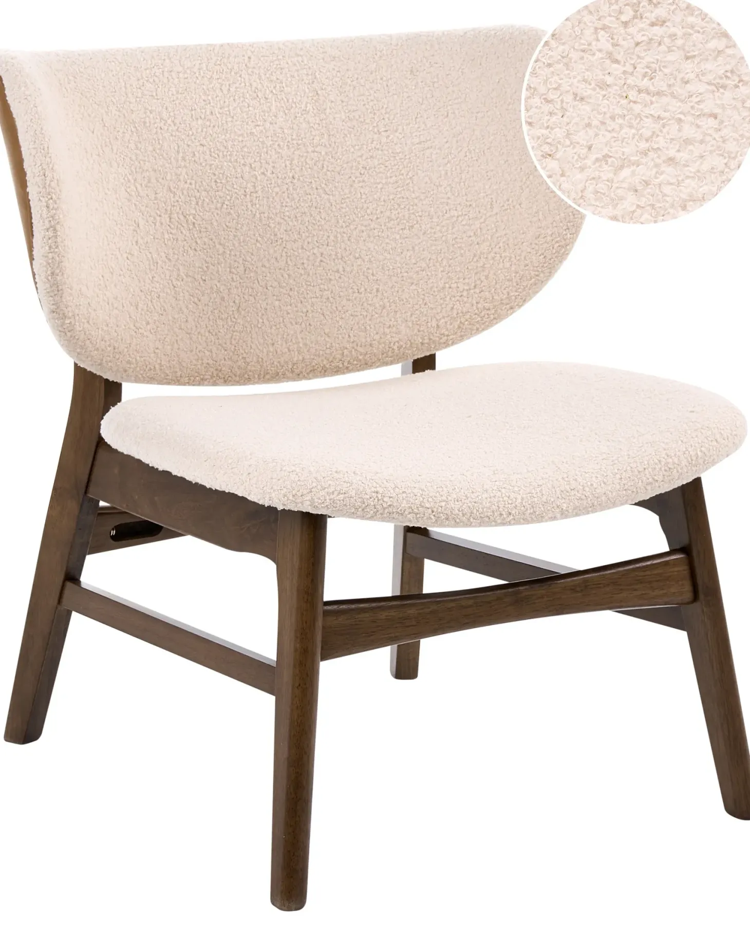 Lænestol DAY Boucle Brun/lys beige