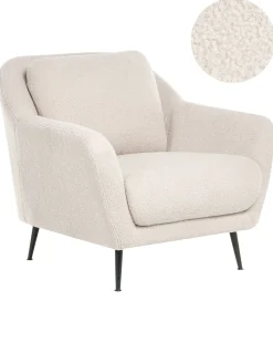 Lænestol EIBY Boucle Beige
