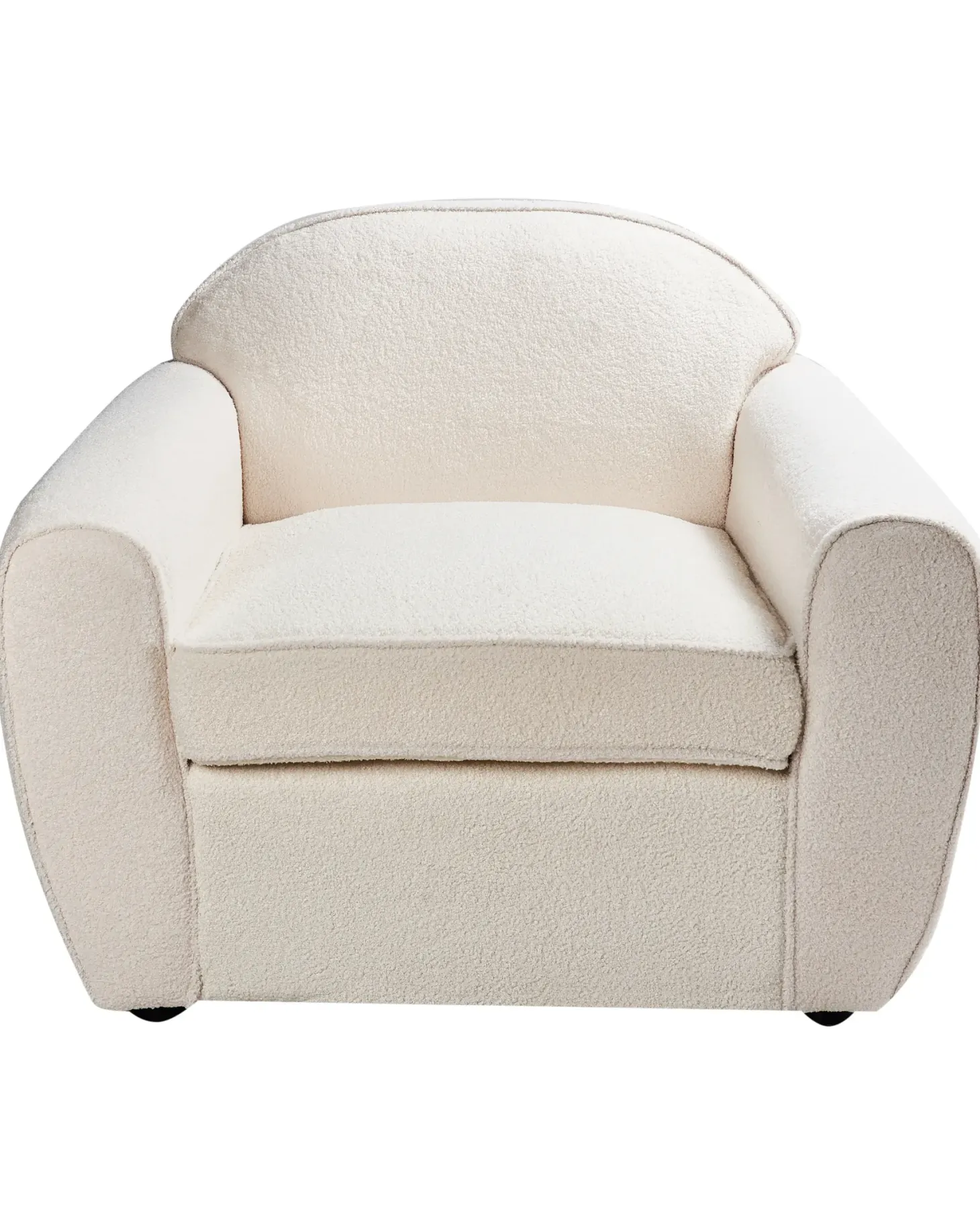 Lænestol ELLEDE Boucle Lys Beige