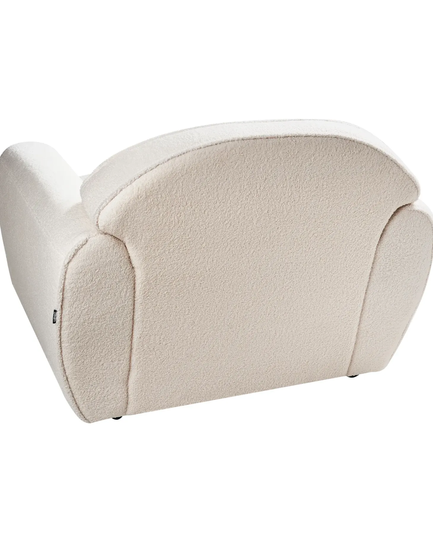 Lænestol ELLEDE Boucle Lys Beige
