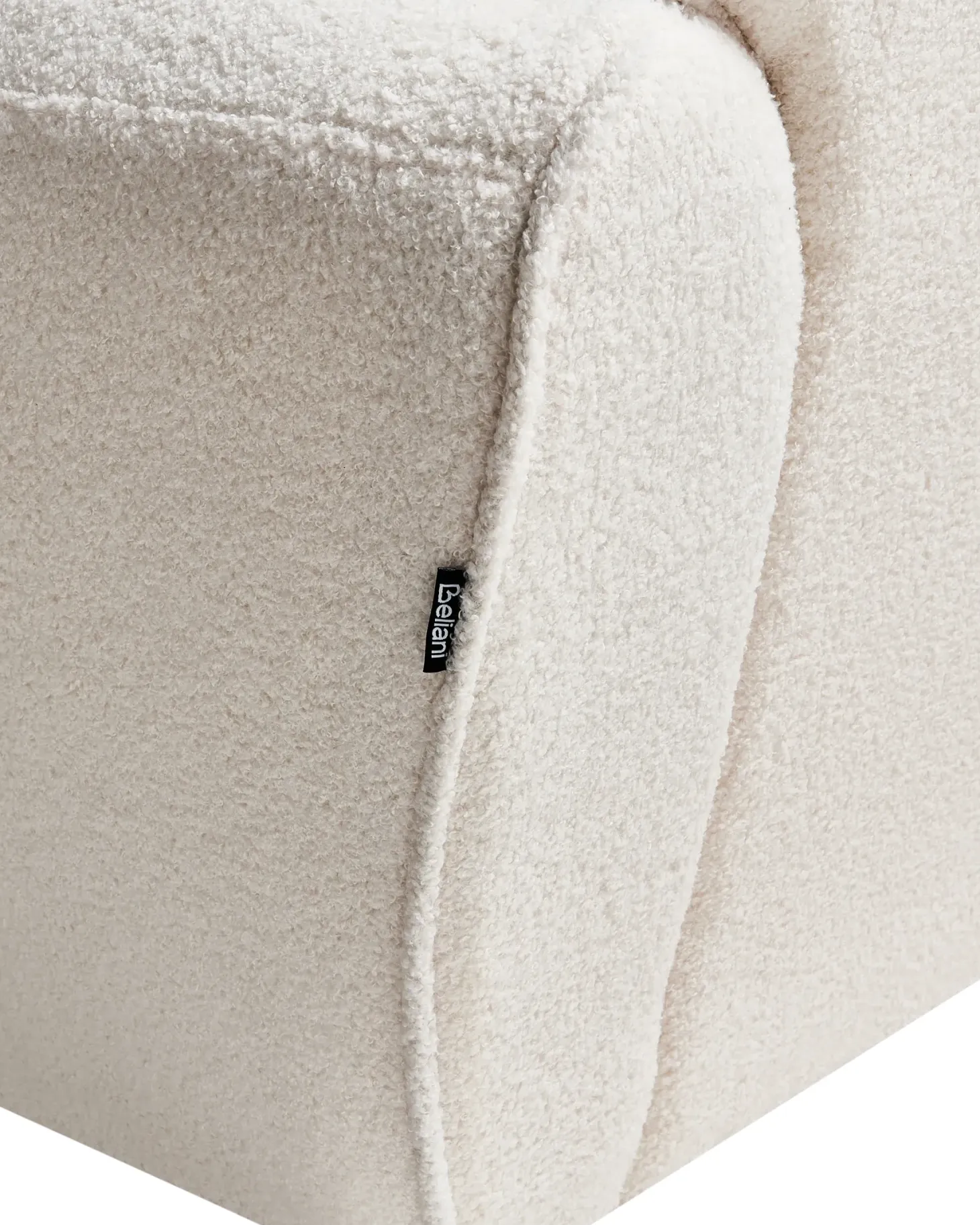 Lænestol ELLEDE Boucle Lys Beige