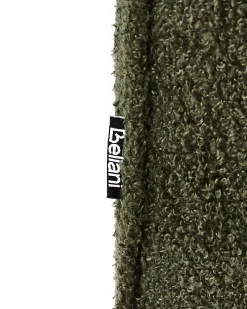 Lænestol ELLEDE Boucle Mørkegrøn