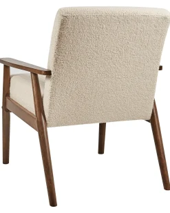 Lænestol ESRUM Boucle Mørkebrun/beige