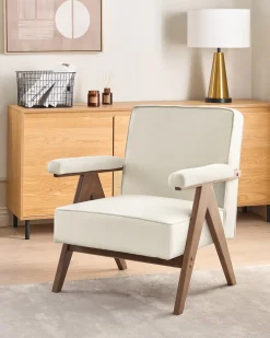 Lænestol EVJE Lys Beige