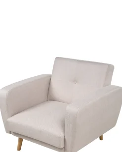 Lænestol FLORLI Lys Beige