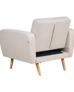Lænestol FLORLI Lys Beige